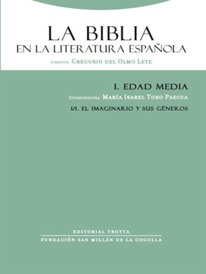 cover image of La Biblia en la literatura española I/1